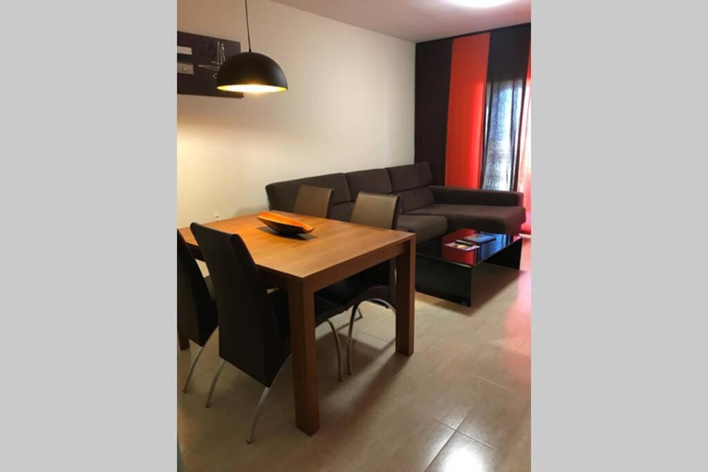 Precioso Atico En Complejo Residencial Con Piscina Apartment Sant Carlos de la Ràpita Exterior foto