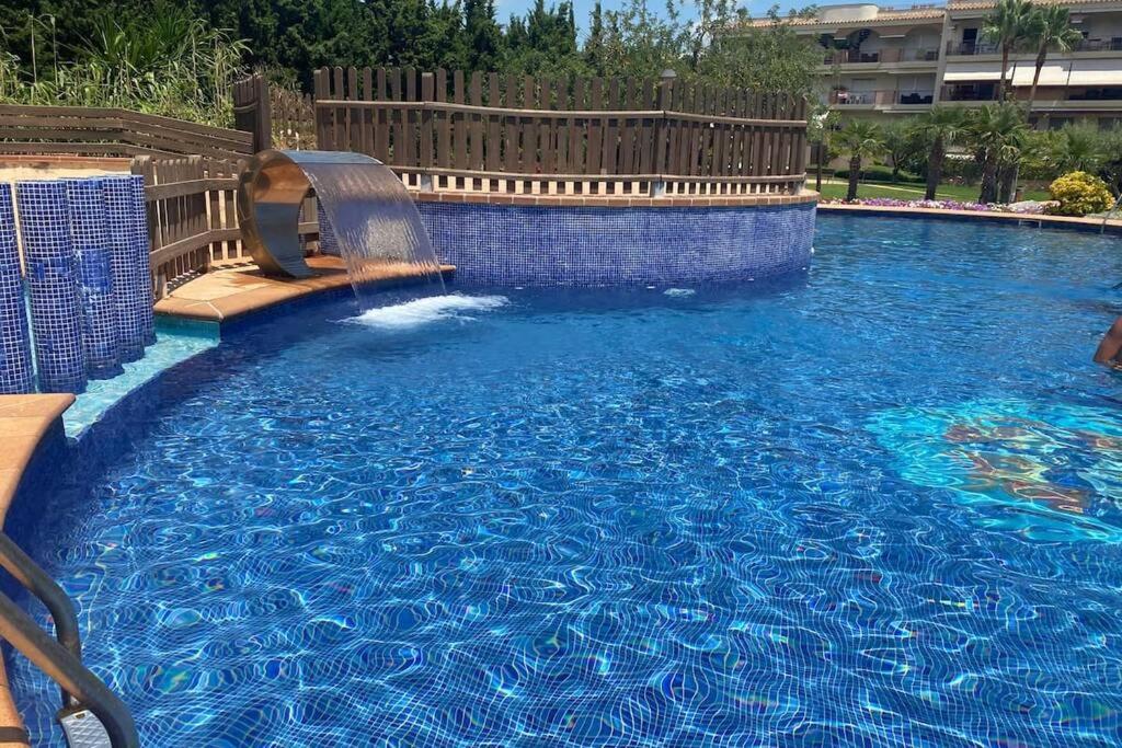 Precioso Atico En Complejo Residencial Con Piscina Apartment Sant Carlos de la Ràpita Exterior foto