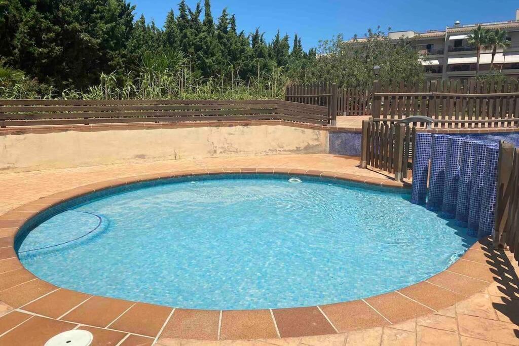 Precioso Atico En Complejo Residencial Con Piscina Apartment Sant Carlos de la Ràpita Exterior foto