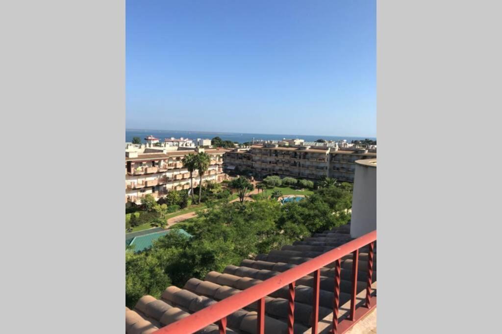 Precioso Atico En Complejo Residencial Con Piscina Apartment Sant Carlos de la Ràpita Exterior foto