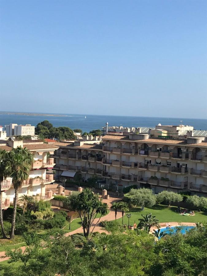 Precioso Atico En Complejo Residencial Con Piscina Apartment Sant Carlos de la Ràpita Exterior foto