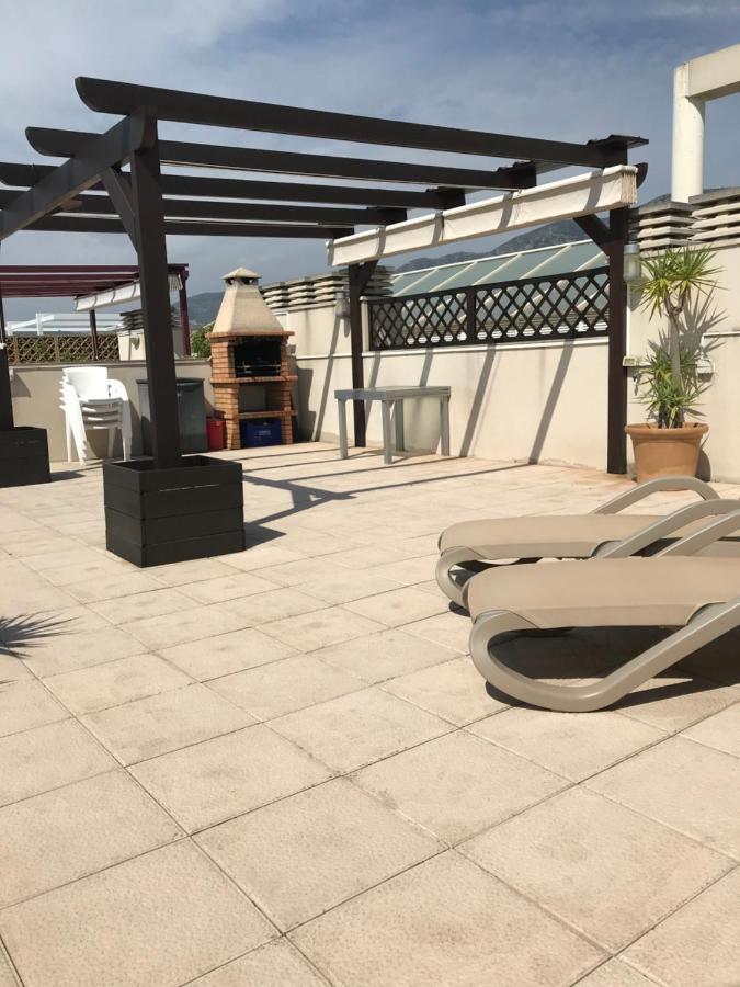 Precioso Atico En Complejo Residencial Con Piscina Apartment Sant Carlos de la Ràpita Exterior foto