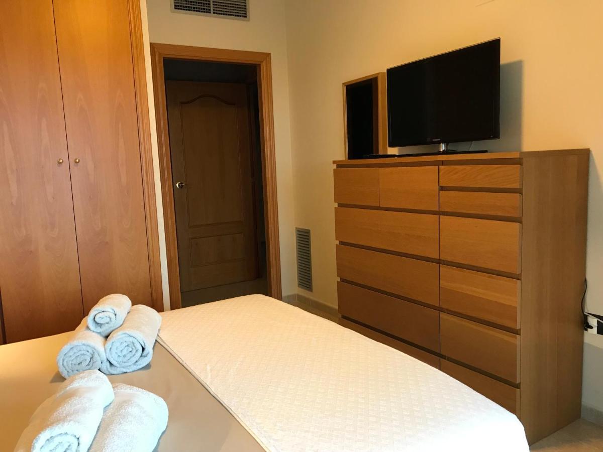 Precioso Atico En Complejo Residencial Con Piscina Apartment Sant Carlos de la Ràpita Exterior foto